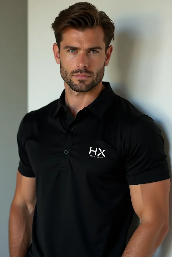 HX Premium Polo T-Shirt | Oversized Streetwear | Black, White, Red, Grey