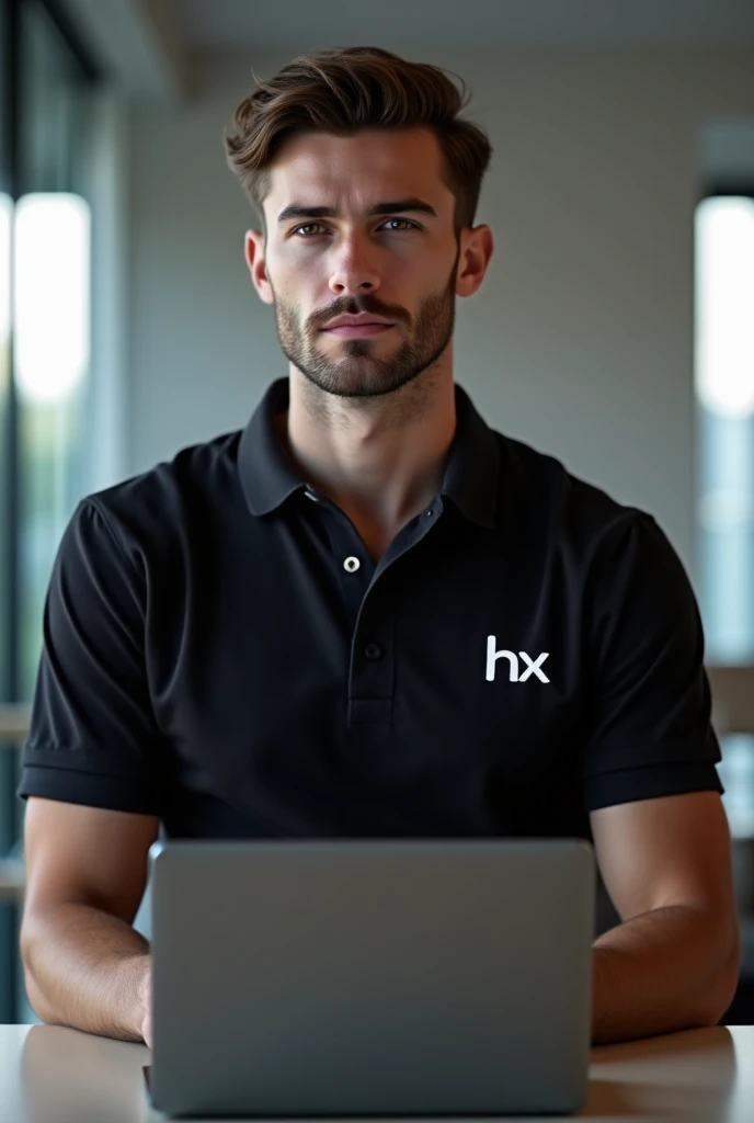 HX Crewneck Polo | Premium 240 GSM Cotton | Men's Streetwear – 4 Colors