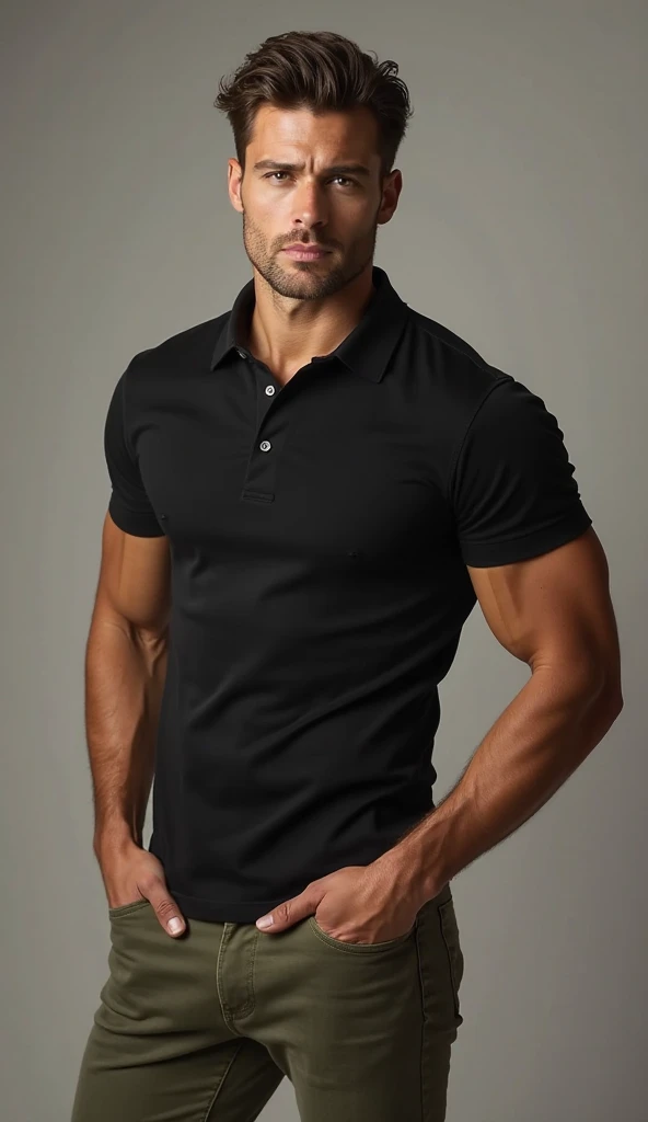 HX Crewneck Polo | Premium 240 GSM Cotton | Men's Streetwear – 4 Colors